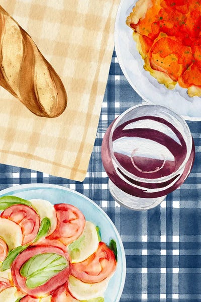 Provincial Kitchen Lunch With Wine