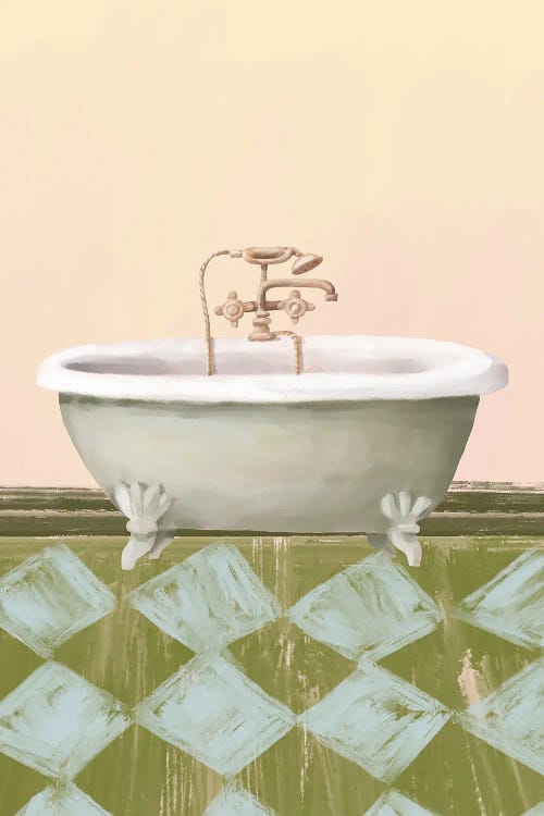 Bathroom Dreams - Vintage Bathtub