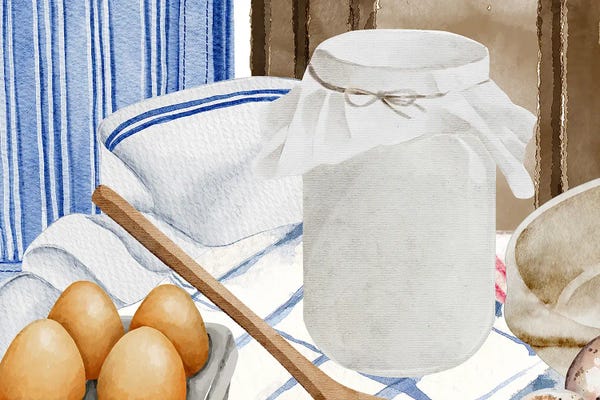 French Country Décor: Preparing To Cook by Page Turner