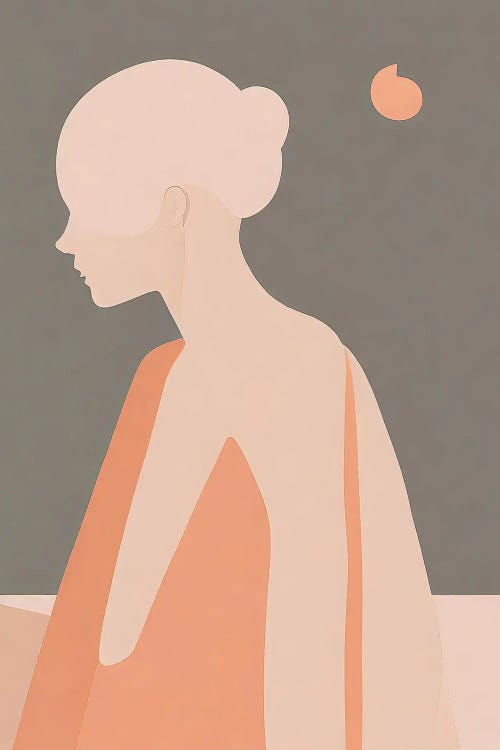 Contemplation by Page Turner wall art