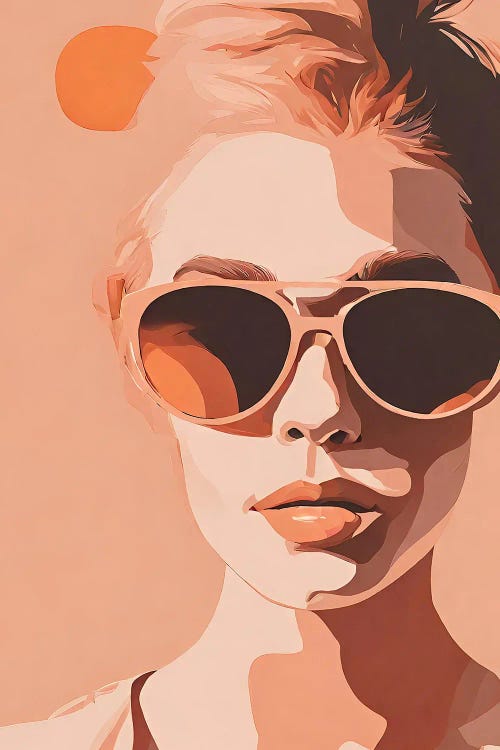 Summer Sun by Page Turner wall art