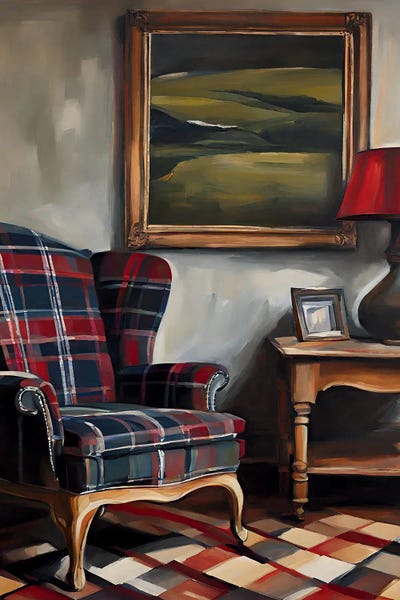 Page Turner: Tartan Lounge by Page Turner