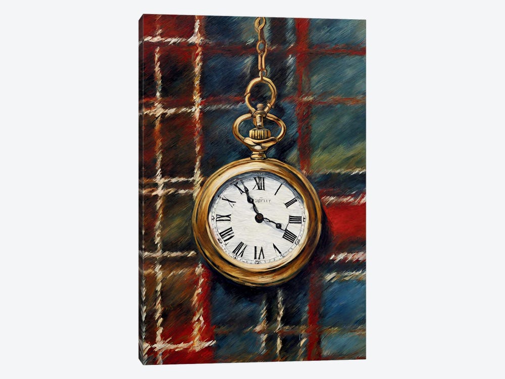 The Scottish Pocket Watch by Page Turner 1-piece Canvas Artwork
