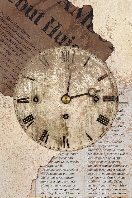 Library Of Time by Page Turner wall art