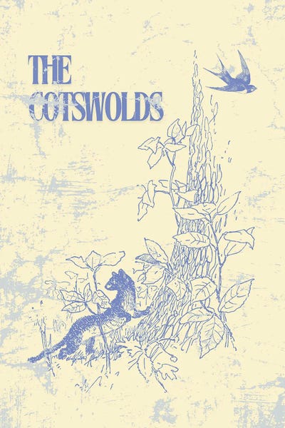 The Cotswolds by Page Turner canvas print