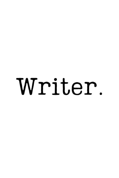 Writer Inspirational Art by Page Turner wall art