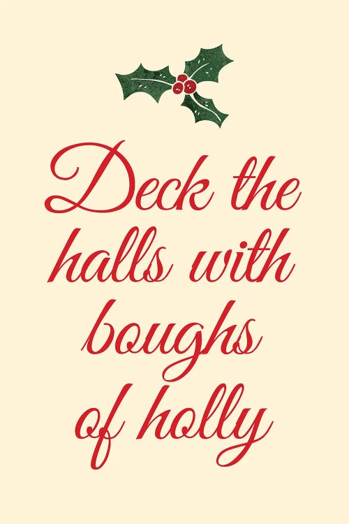 Natural Christmas - Deck The Halls With Boughs Of Holly