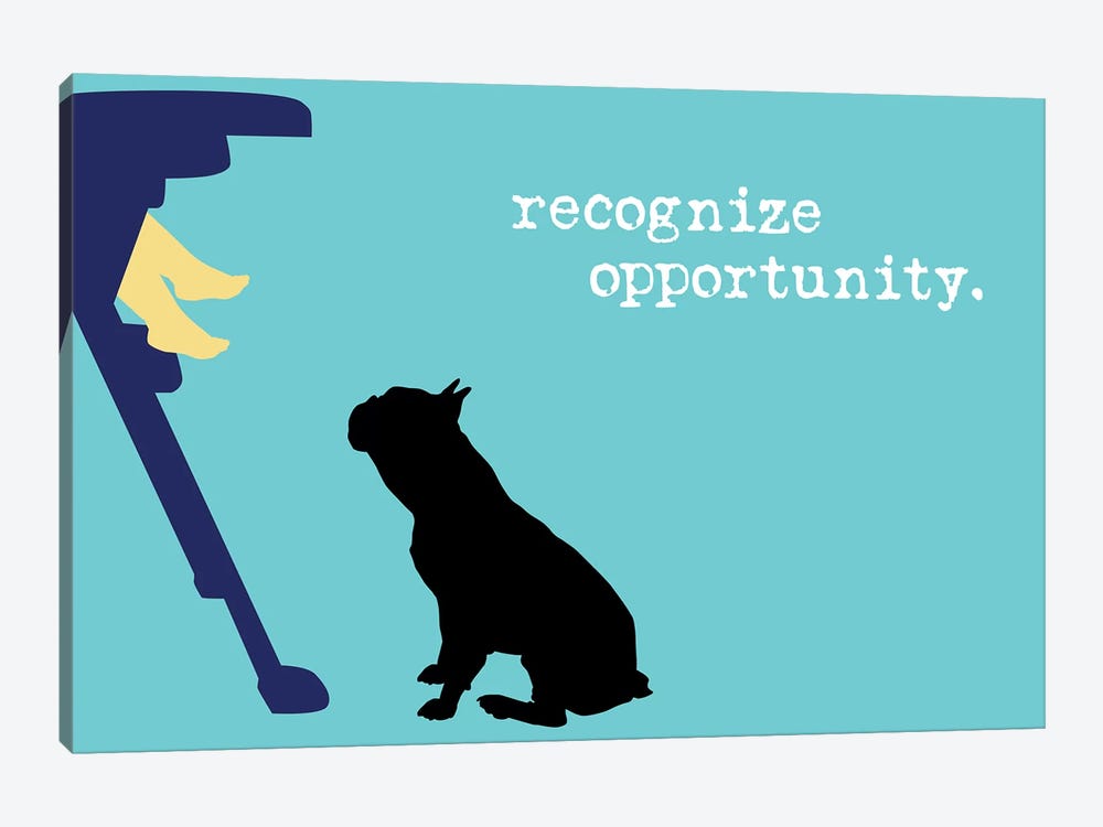Opportunity II by Dog is Good and Cat is Good 1-piece Art Print
