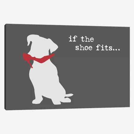 Shoe Fits II Canvas Print #DIG101} by Dog is Good and Cat is Good Canvas Artwork