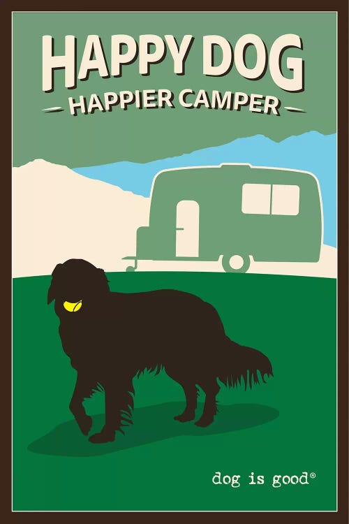 Happy Dog Happier Camper