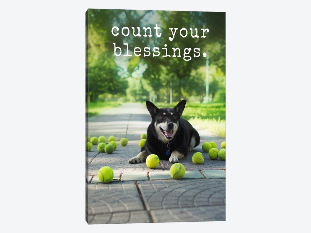 Blessings - Realistic by Dog is Good and Cat is Good 1-piece Canvas Art