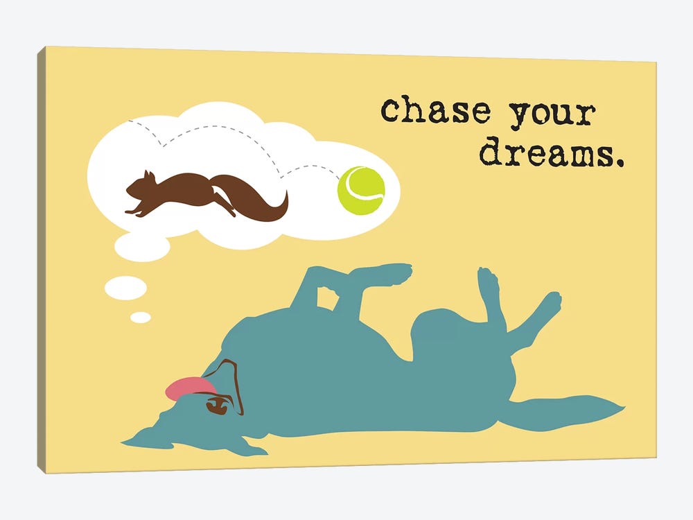 Chase Dreams 1-piece Canvas Wall Art