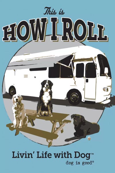 Bernese Mountain Dogs: How I Roll RV by Dog is Good and Cat is Good