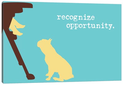Opportunity I Canvas Art Print - Dog is Good and Cat is Good