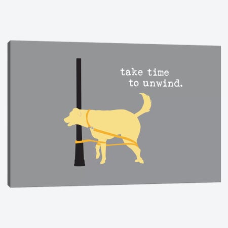 Unwind Canvas Print #DIG88} by Dog is Good and Cat is Good Canvas Wall Art