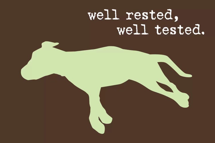 Well Rested I by Dog is Good and Cat is Good wall art