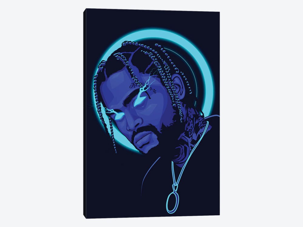Dave East by Ren Di 1-piece Canvas Wall Art