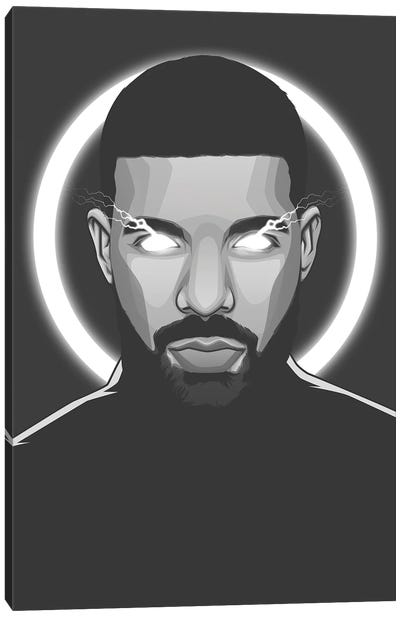 Drake IV Canvas Art Print - Drake