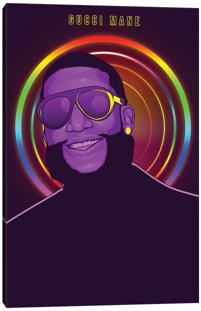 Gucci Mane Canvas Art Print - Ren Di