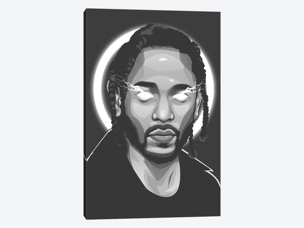 Kendrick Lamar by Ren Di 1-piece Canvas Print