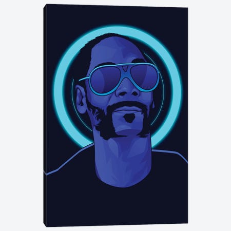 Snoop Dogg Canvas Print #DII69} by Ren Di Canvas Wall Art