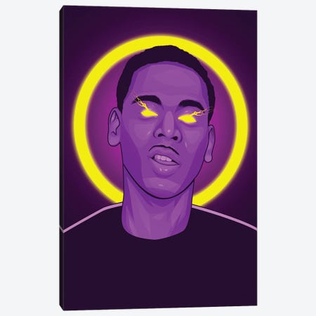 Young Dolph Canvas Print #DII84} by Ren Di Art Print