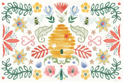 Wild Blooms I by Dina June canvas print