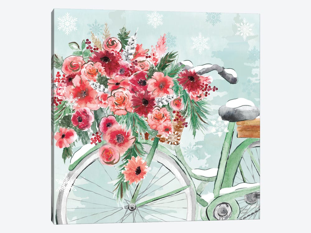 Holiday Ride VI by Dina June 1-piece Canvas Art