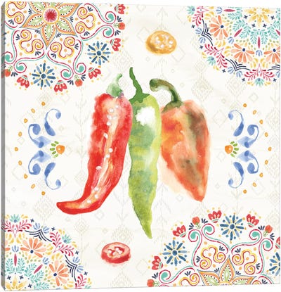 Sweet And Spicy III Canvas Art Print - Pepper Art