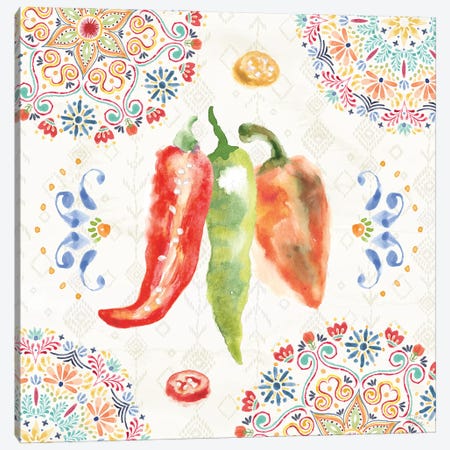 Sweet And Spicy III Canvas Print #DIJ81} by Dina June Canvas Print