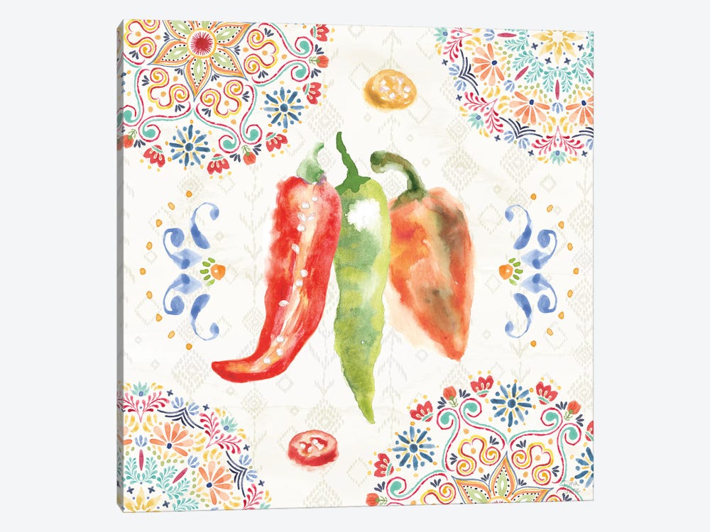 Sweet And Spicy III by Dina June 1-piece Canvas Print