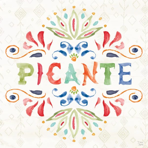 Latin Décor: Sweet And Spicy XII by Dina June