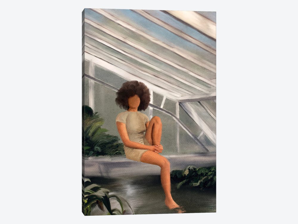 Greenhouse Chillin by Andileh 1-piece Canvas Art Print