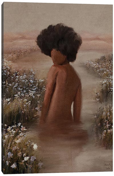 At Peace Canvas Art Print - Black History Month