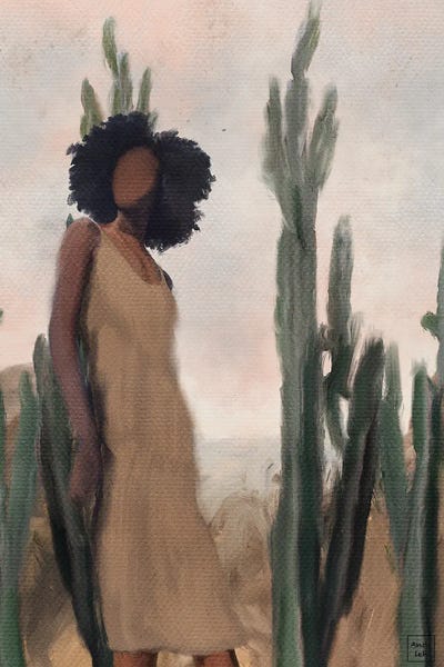 Succulents: Desert Girl by Andileh
