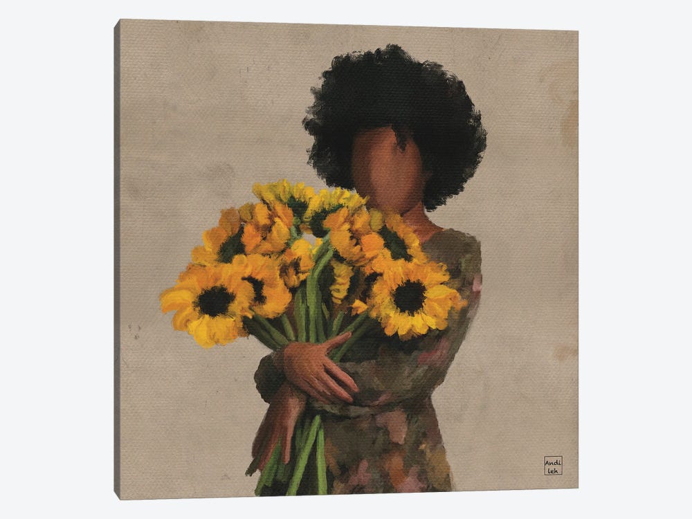 Bouquet Of Happiness by Andileh 1-piece Art Print
