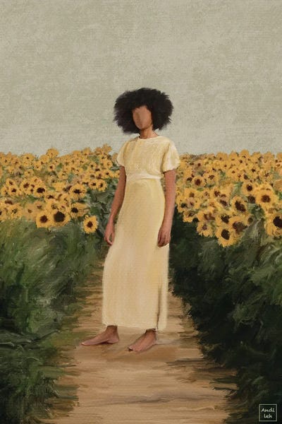Fine Art Print: Sunflower Field by Andileh