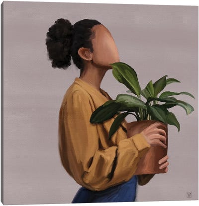 Plant Lover Canvas Art Print - Plant Mom