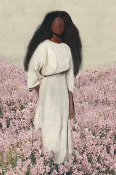 Wide Open Spaces: Pink Garden by Andileh