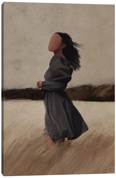 In The Wind Canvas Art Print - Andileh