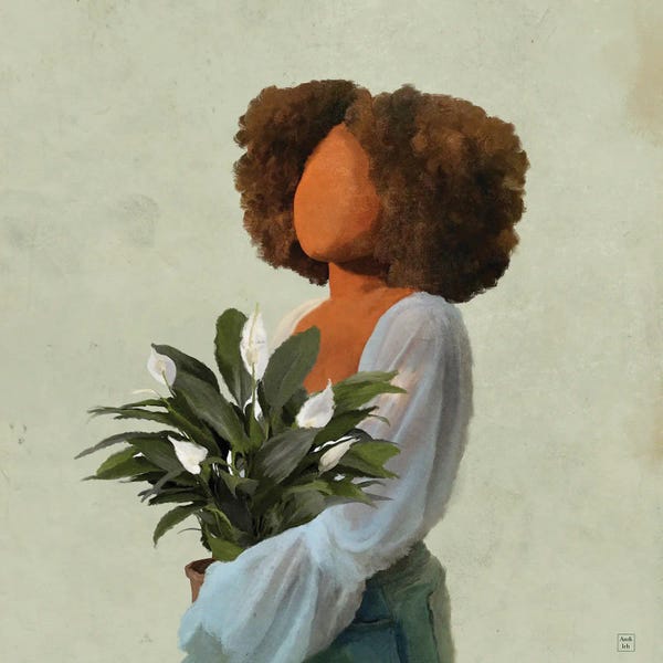 Bohemian Décor: Peace Lilies by Andileh