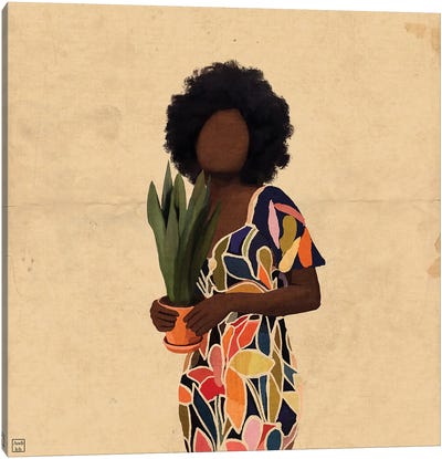 Bloom With Grace Canvas Art Print - Andileh
