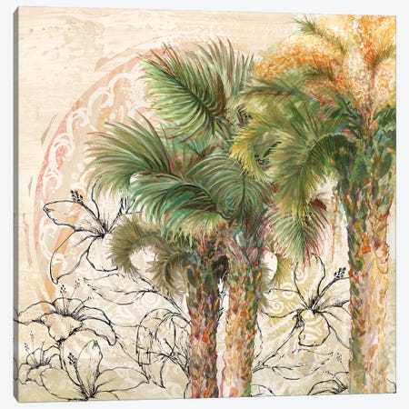 Palms Away II Canvas Print #DIN16} by Diannart Canvas Print