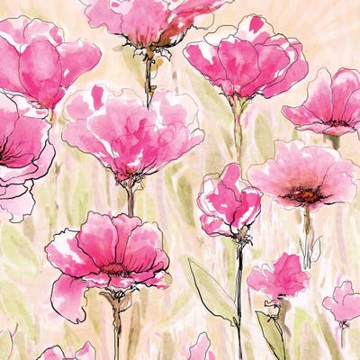 Pink Love I by Diannart metal wall art