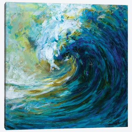 The Wave Canvas Print #DIN25} by Diannart Canvas Wall Art