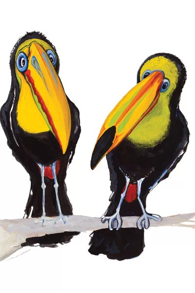 Diannart: Two Toucans by Diannart