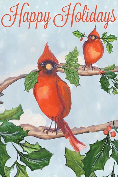 Diannart: Holiday Birds by Diannart