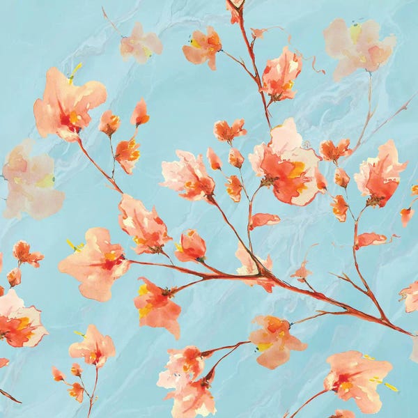Diannart: Early Americana Floral I by Diannart