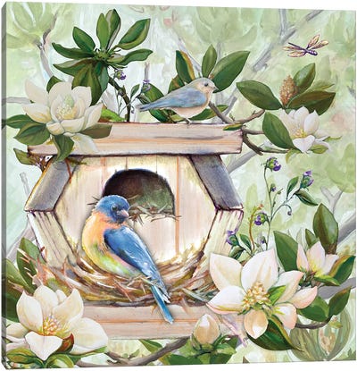 Birdhouse I Canvas Art Print