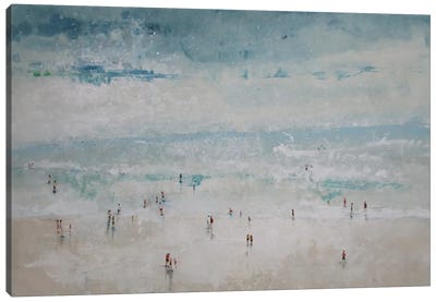 The Beach Canvas Art Print - Claudio Missagia